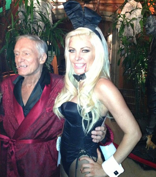 Halloween at The Playboy Mansion 2012.